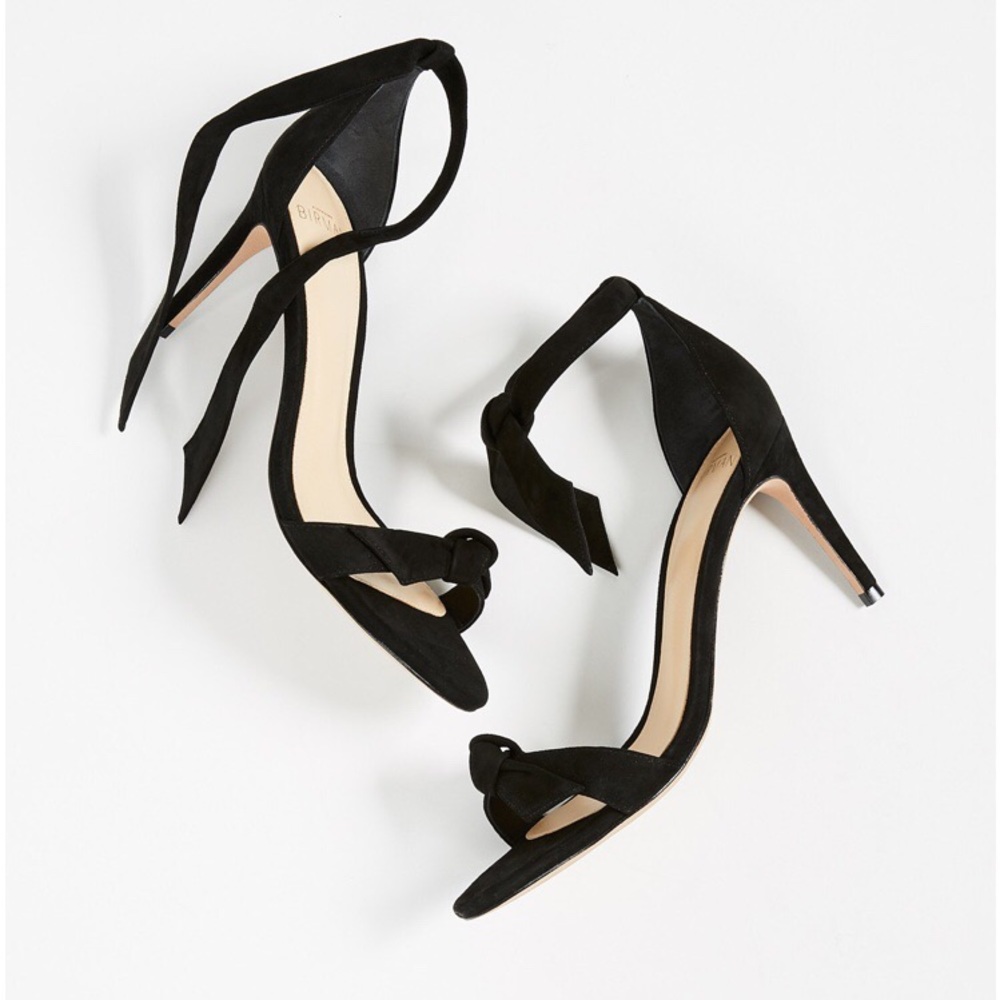 NWB Alexandre Birman Black Suede Claritas sz 36.5 - Picture 2 of 8